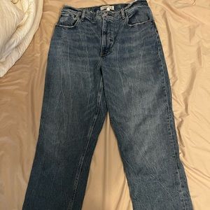 Abercrombie Ultra High Rise The ‘90s Straight Jeans